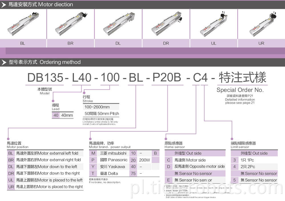 Db135 Miniature Linear Guide Rail Miniature Linear Block